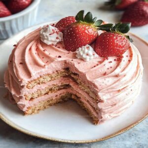 Strawberry Cream Cheese Frosting Recipe