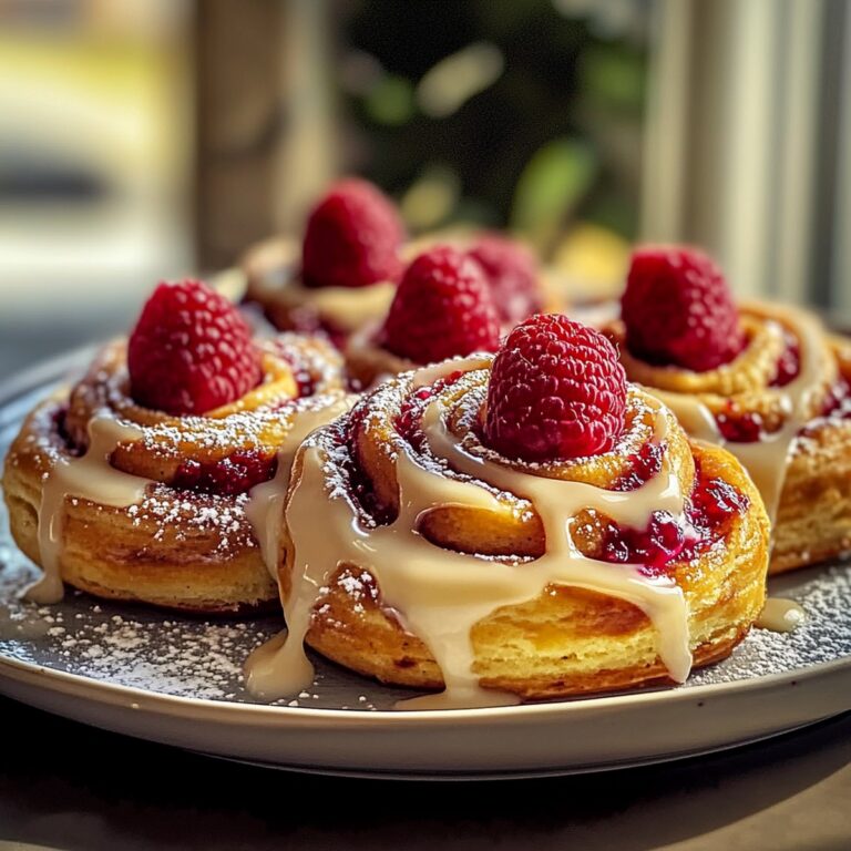 Raspberry Cinnamon Rolls Recipe
