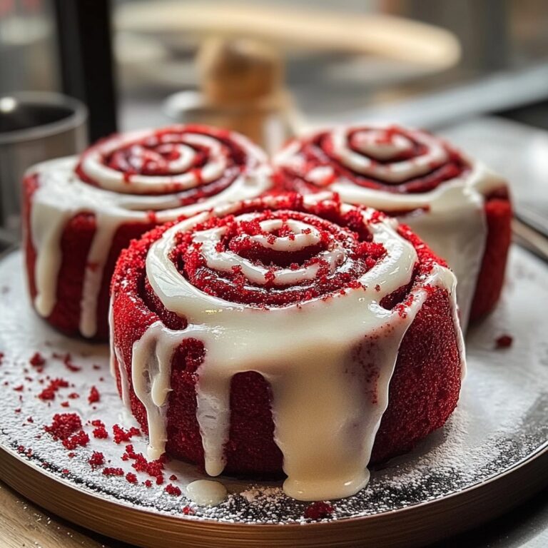 Red Velvet Cinnamon Rolls Recipe