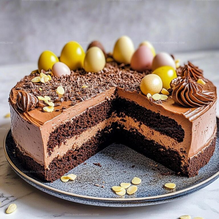 Chocolate Egg Cake Recipe