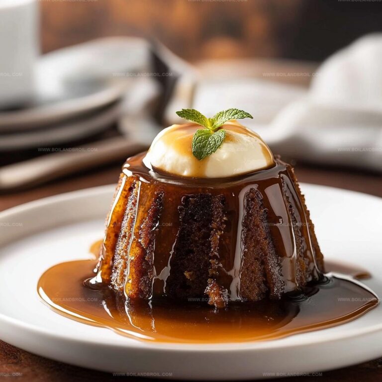 Classic Sticky Toffee Pudding Recipe