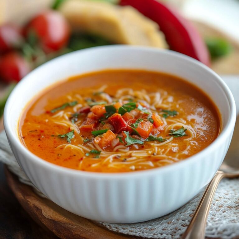 Tomato Vermicelli Soup Recipe