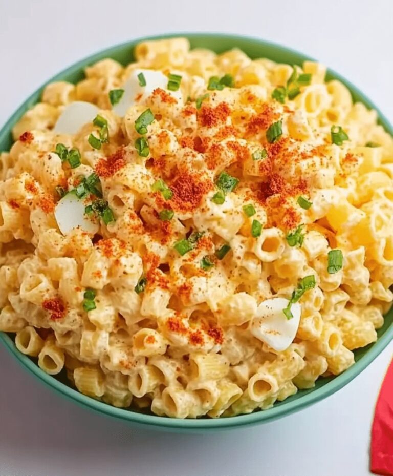 Deviled Egg Pasta Salad Recipe
