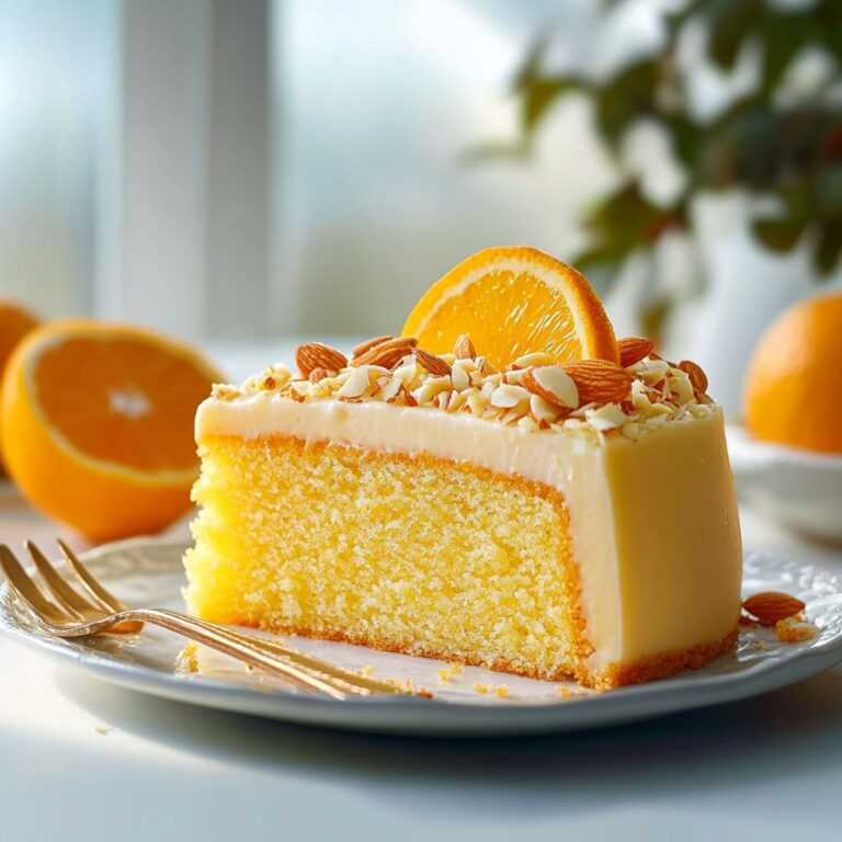 Orange Almond Cake Recipe