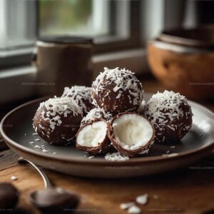 No-Bake Coconut Cream Balls Recipe
