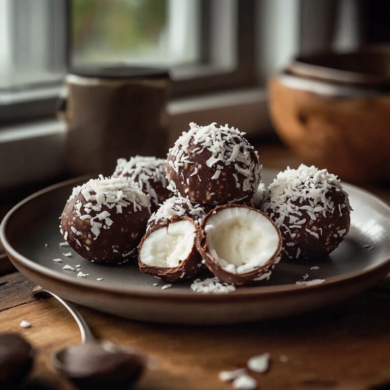 No-Bake Coconut Cream Balls Recipe
