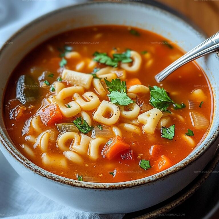 Quick and Easy Alphabet Soup Recipe