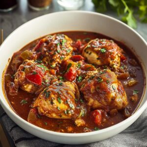 Savory Chicken Cacciatore Recipe