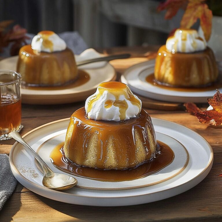 Sticky Butterbeer Pudding Recipe