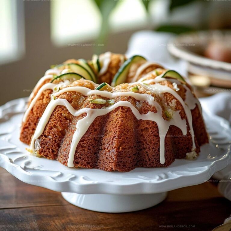 Zucchini Pumpkin Bundt Cake Recipe