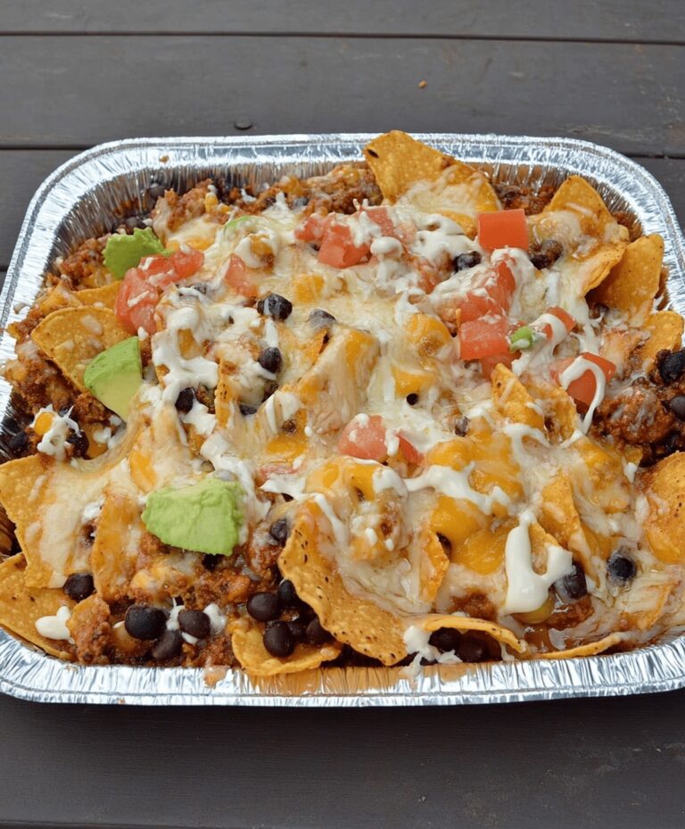Campfire Grilled Nachos Recipe