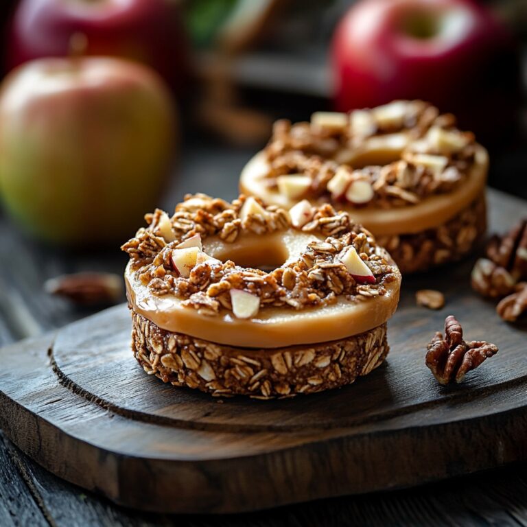 Granola Apple Rings Recipe
