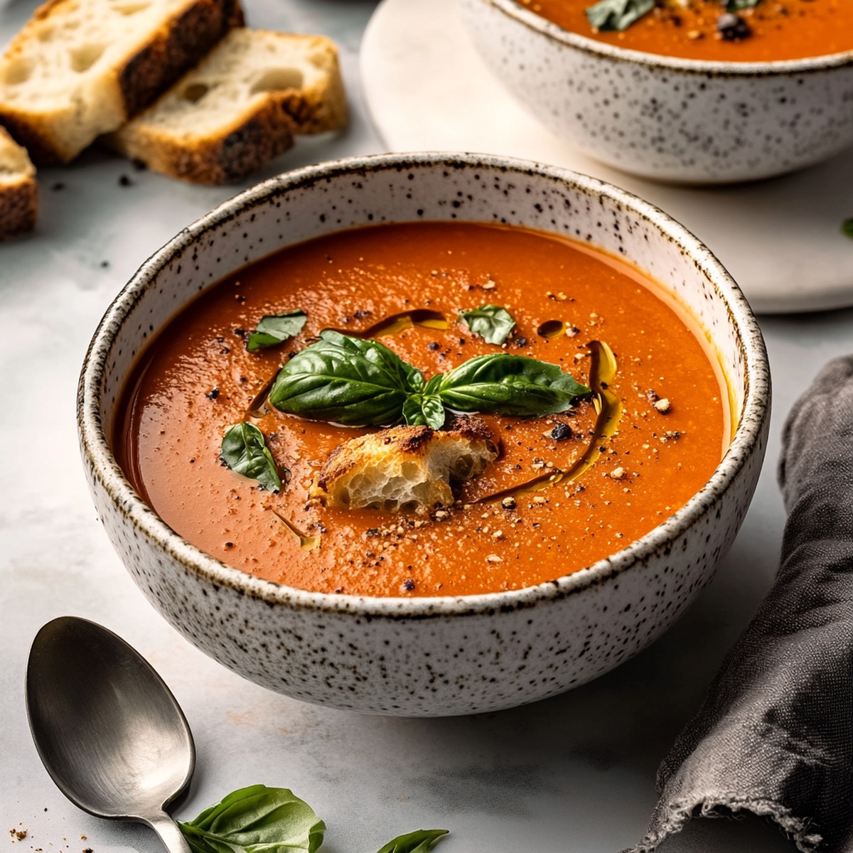 Tomato Basil Soup Recipe
