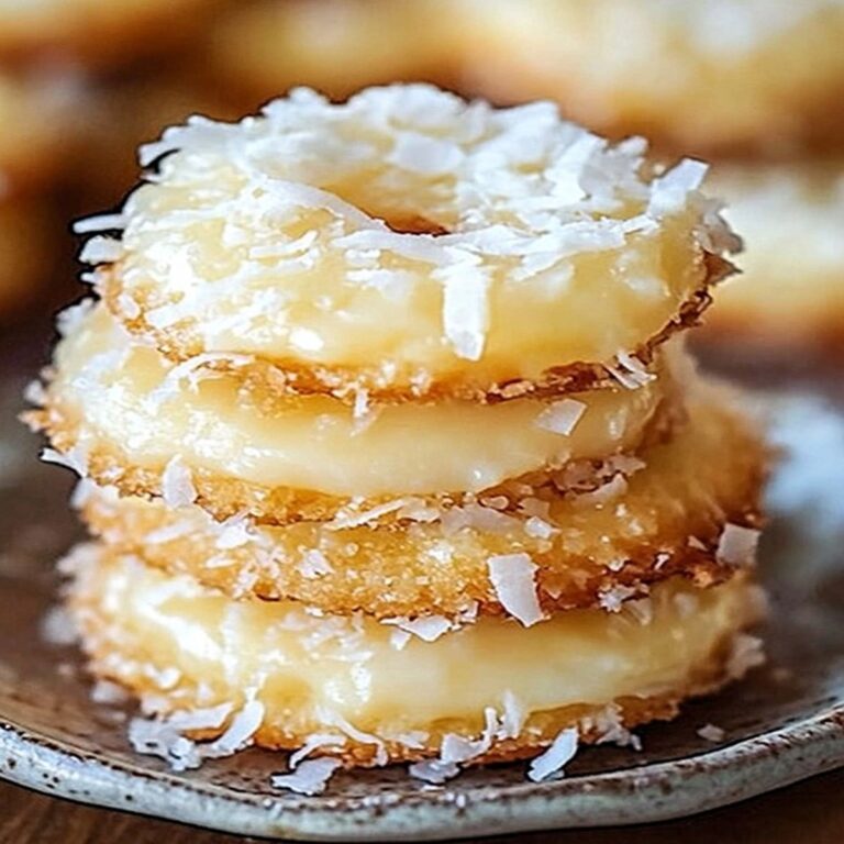 Easy Lemon Coconut Cheesecake Cookies Recipe