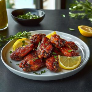 Crispy Lemon Pepper Chicken Wings Recipe