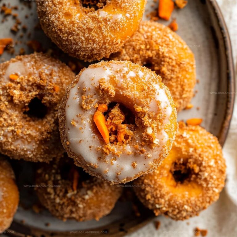 Vegan Carrot Donuts Recipe