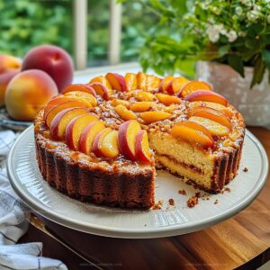Peach Coffee Cake Recipe