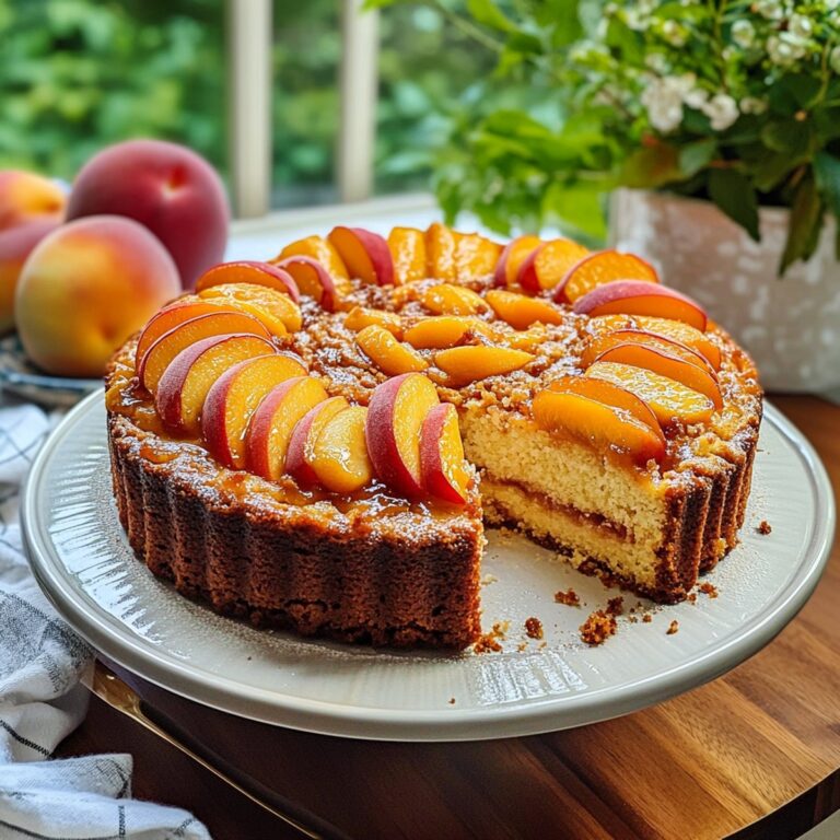 Peach Coffee Cake Recipe