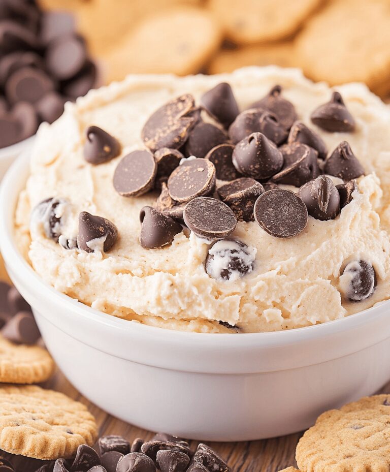 Chocolate Chip Cookie Dough Dip Recipe