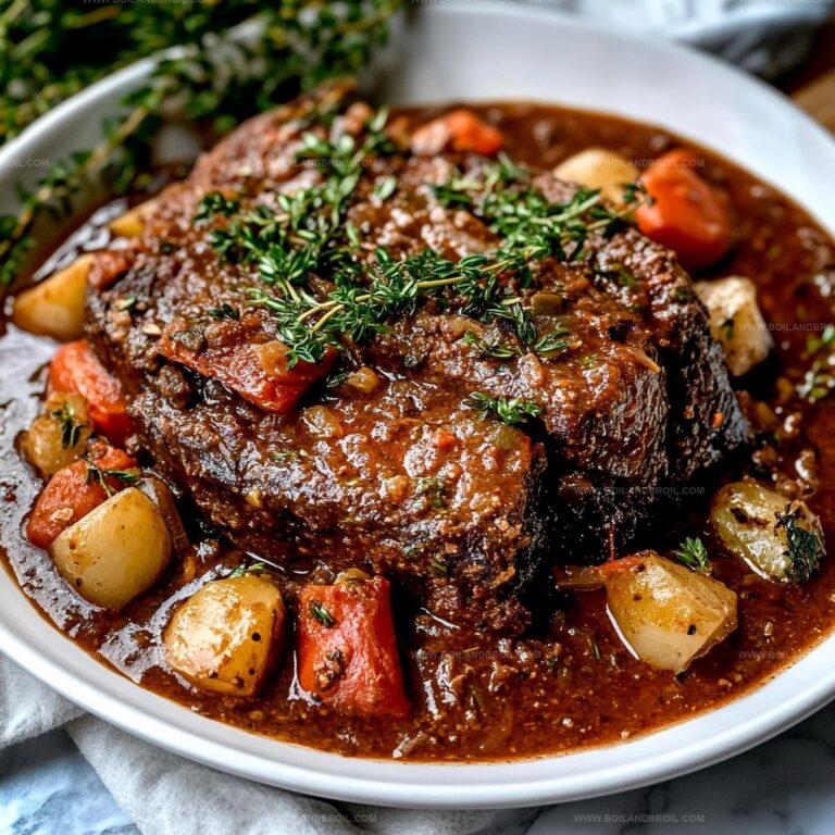 Savory Italian Pot Roast Recipe