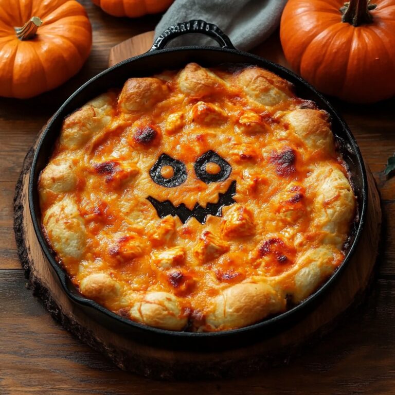 Halloween Buffalo Chicken Dip Recipe
