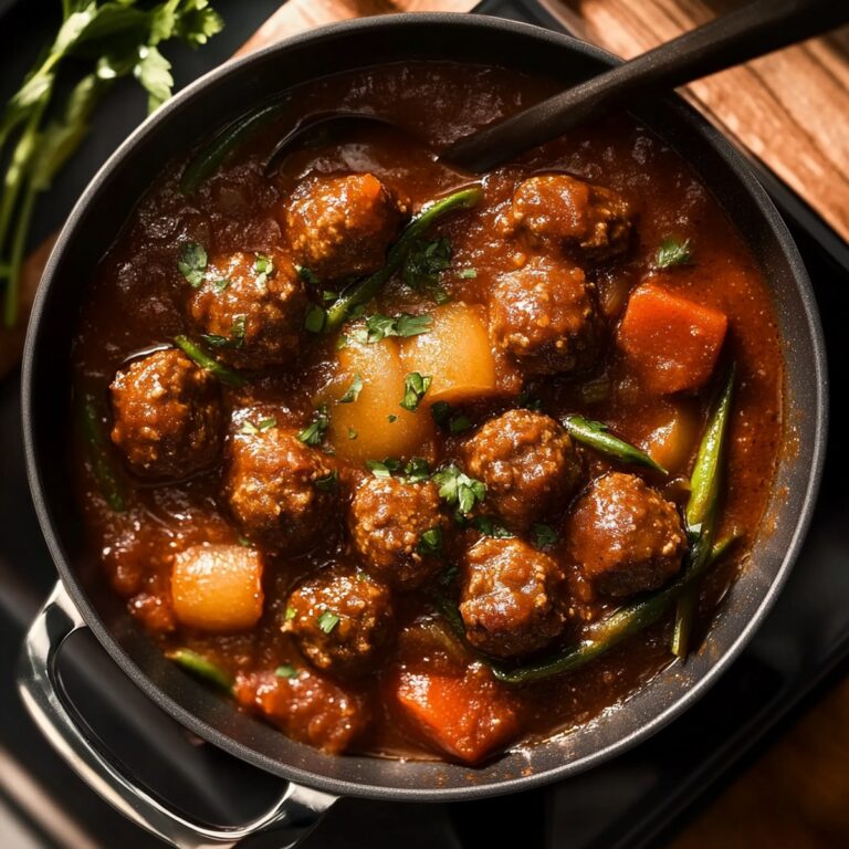 Meatball Stew Recipe