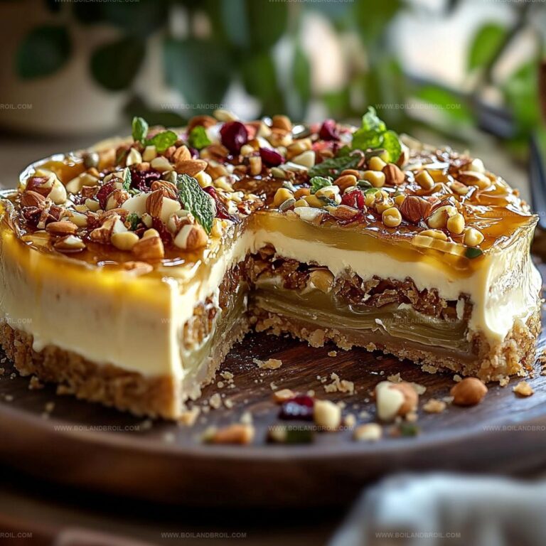 Baklava Cheesecake Delight Recipe