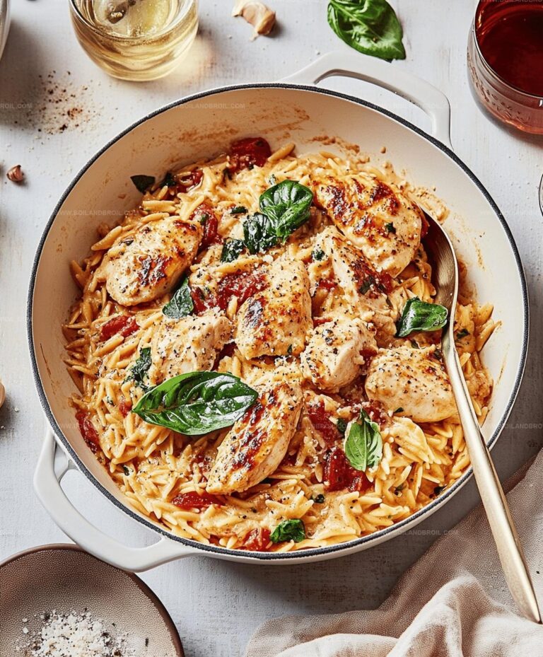 One-pan Marry Me Chicken With Orzo Recipe