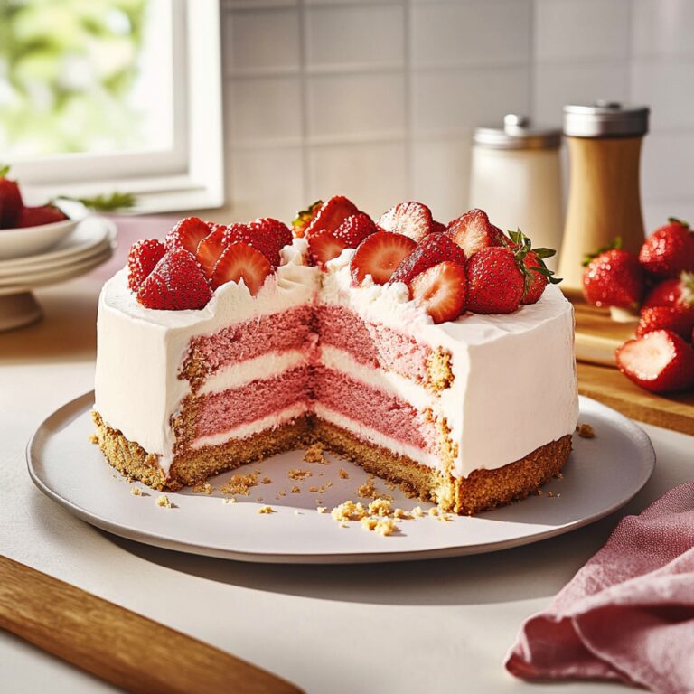 Strawberry Ice Cream Delight Recipe
