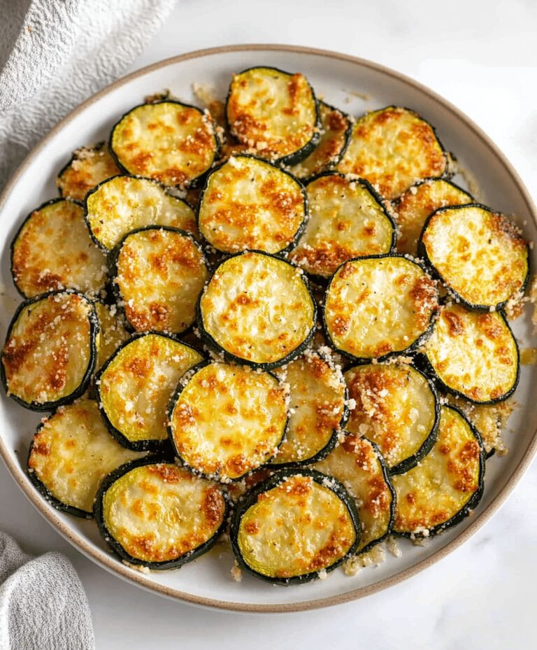 Baked Parmesan Zucchini Recipe
