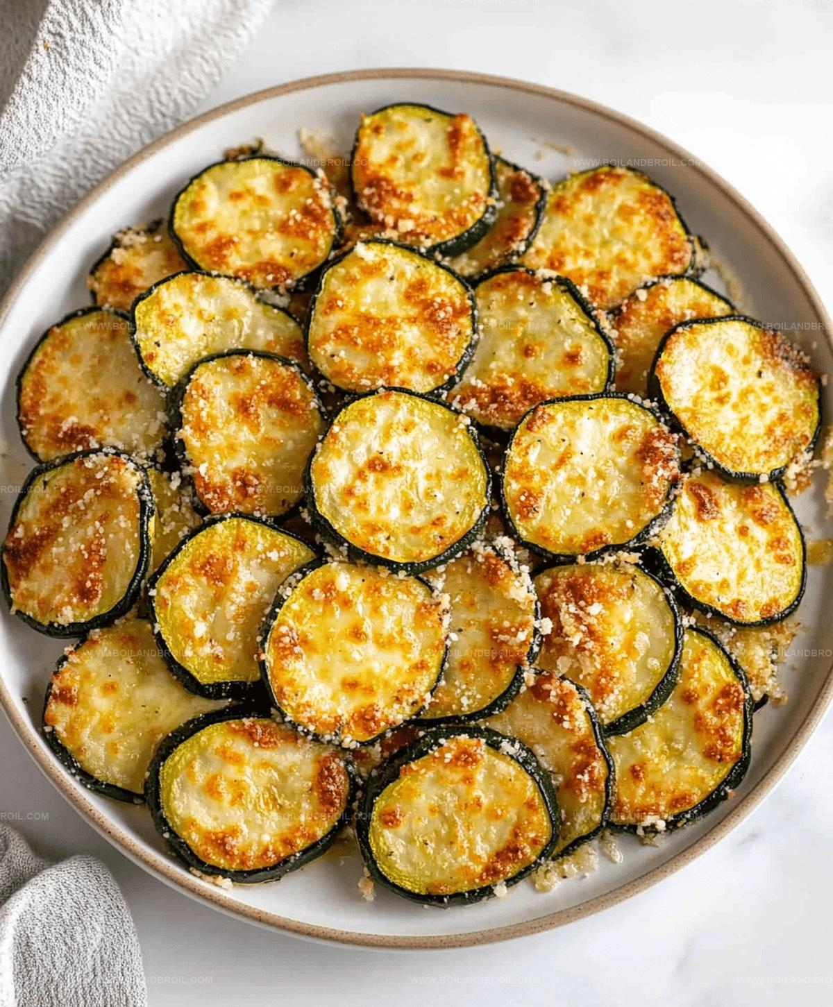 Baked Parmesan Zucchini Recipe