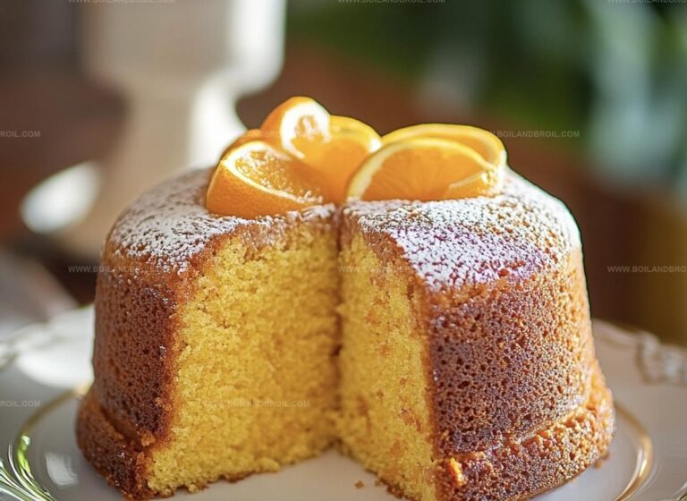 Luscious Orange Velvet Cake Recipe