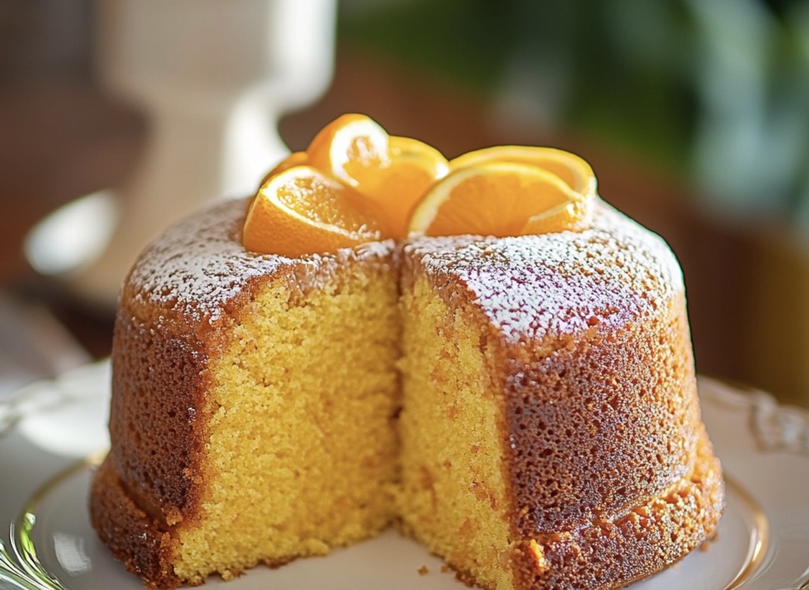 Luscious Orange Velvet Cake Recipe