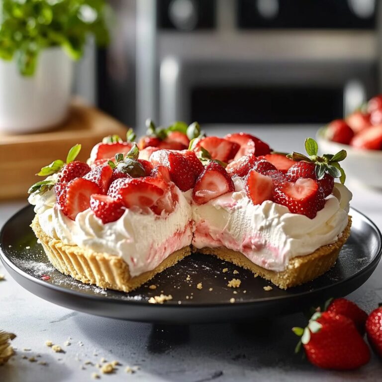 Strawberry Cream Pie Recipe