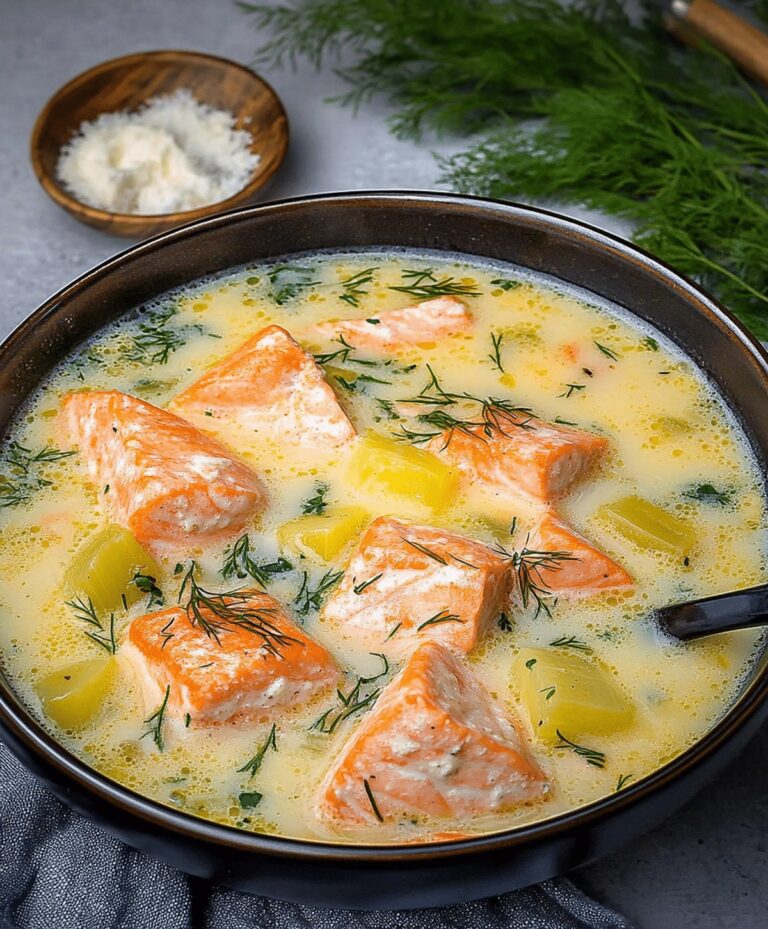Finnish Salmon Soup (lohikeitto) Recipe