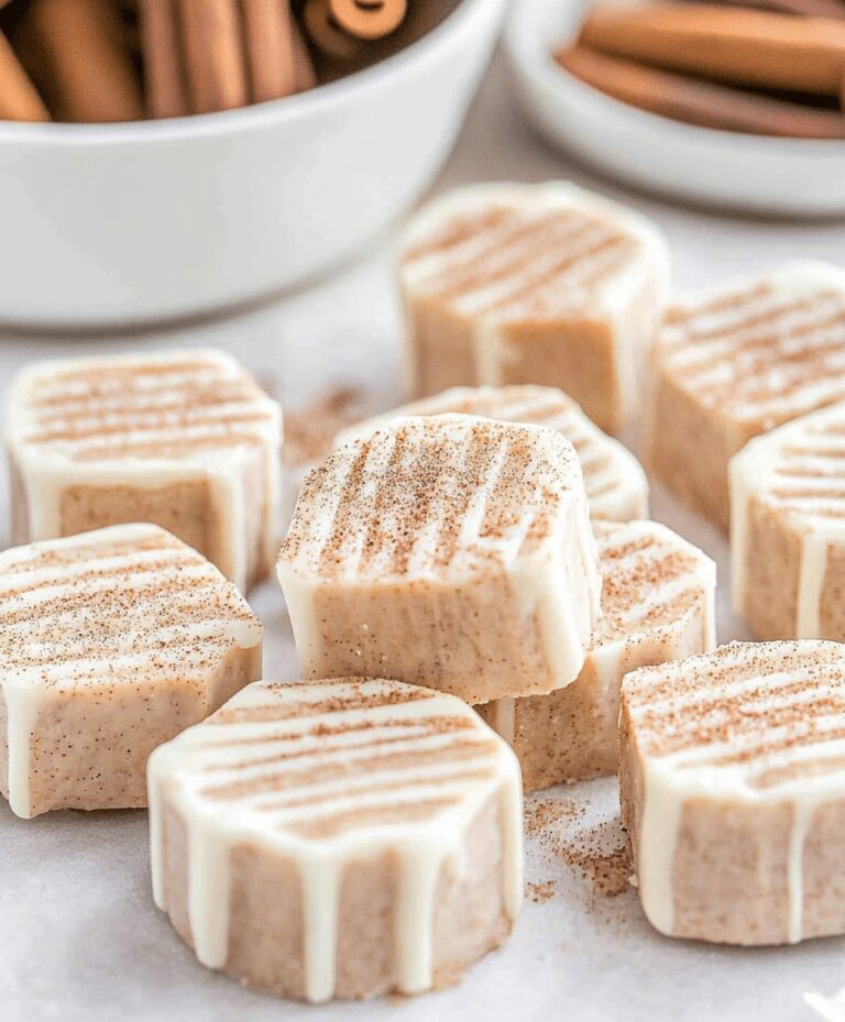 Cinnamon Roll Fudge Recipe
