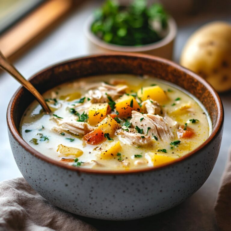 Comforting Chicken Potato Soup Recipe