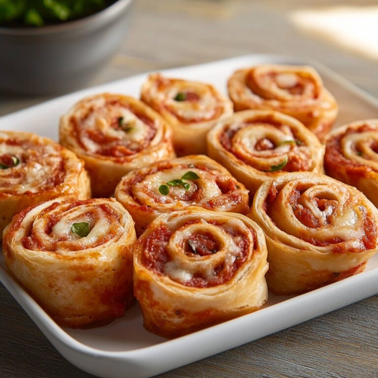 Easy Homemade Pizza Roll-Ups Recipe
