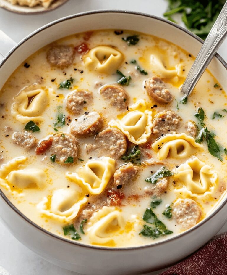 Sausage Tortellini Soup Recipe
