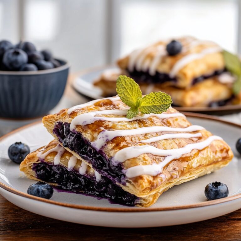 Delicious Blueberry Toaster Strudels Recipe