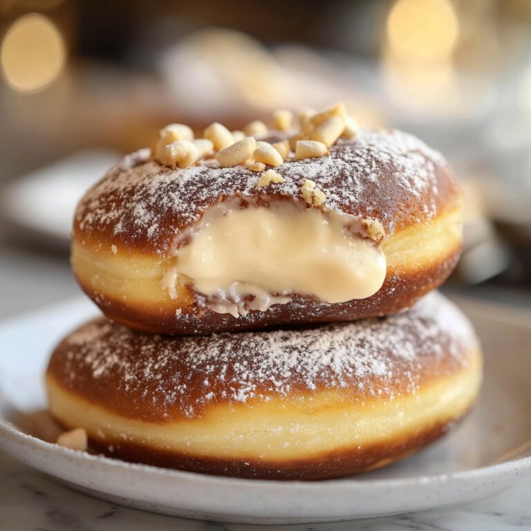 Delicious Cream-Filled Italian Donuts Recipe