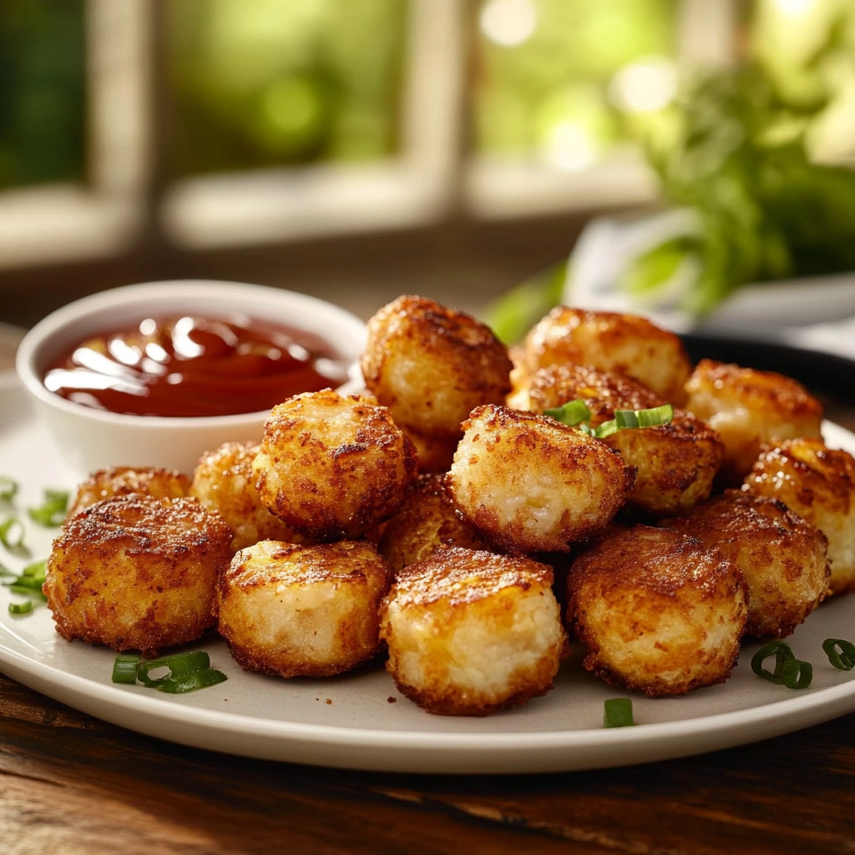 Crispy Hashbrown Sausage Bites Recipe