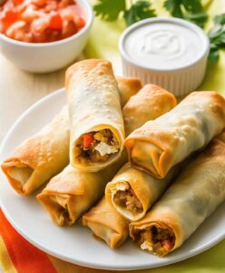 Baked Southwestern Egg Rolls Recipe