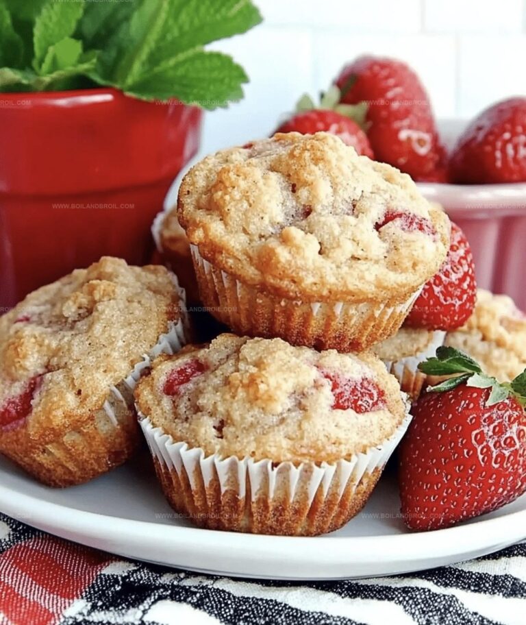 Fresh Strawberry Muffins Recipe