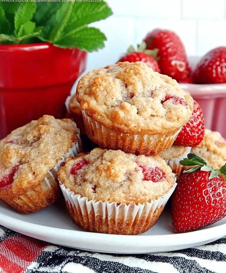 Fresh Strawberry Muffins Recipe