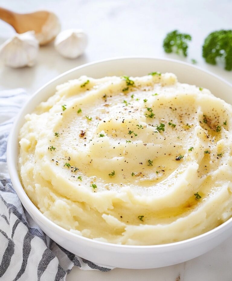 Roasted Garlic Mashed Potatoes Recipe
