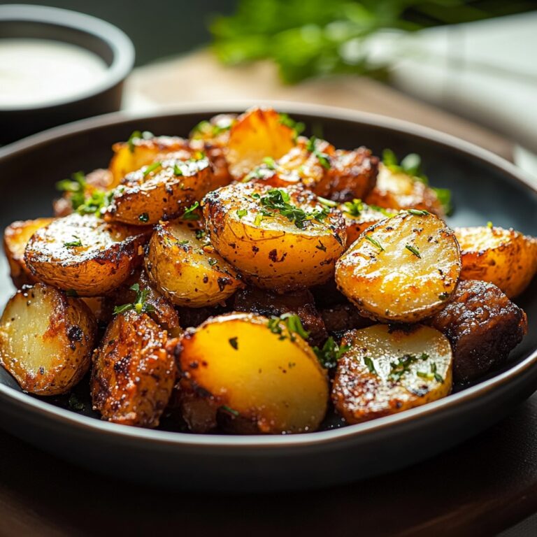 Sweet & Savory Honey Beef with Roasted Potatoes Recipe