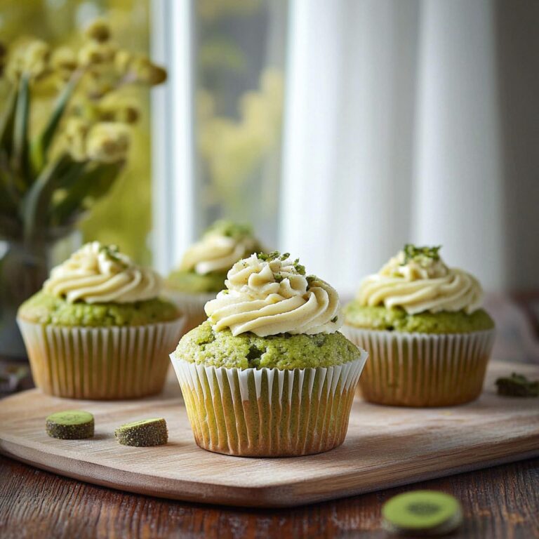 Fluffy Matcha Muffins Recipe