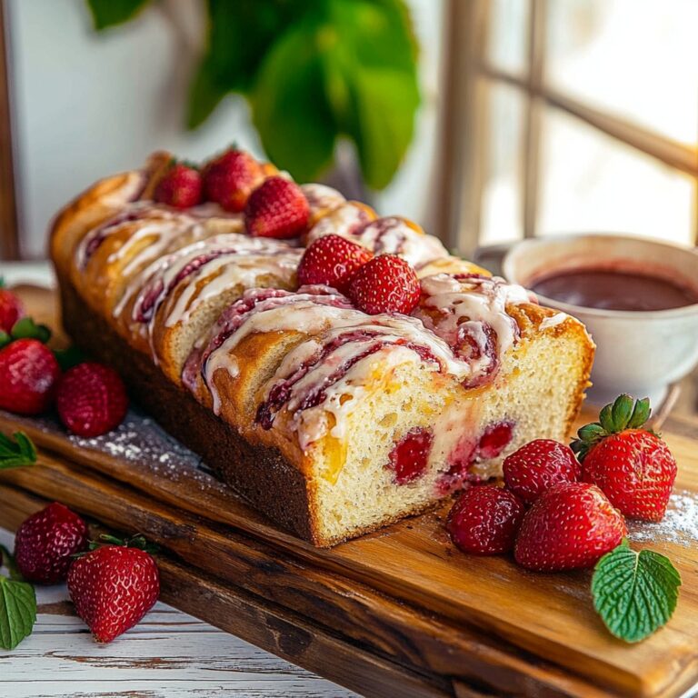 Strawberry Swirl Bread Recipe