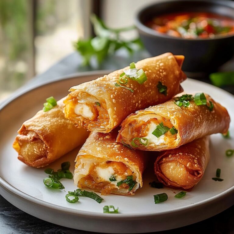 Crispy Baked Cream Cheese Rangoon Rolls Recipe